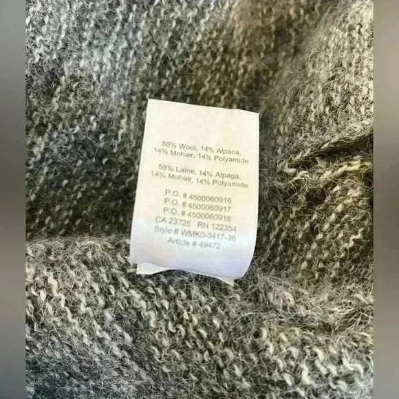 Aritzia  The Group Babaton Javier Cocoon Cardigan , sz XXS / XS - Picture 7 of 8